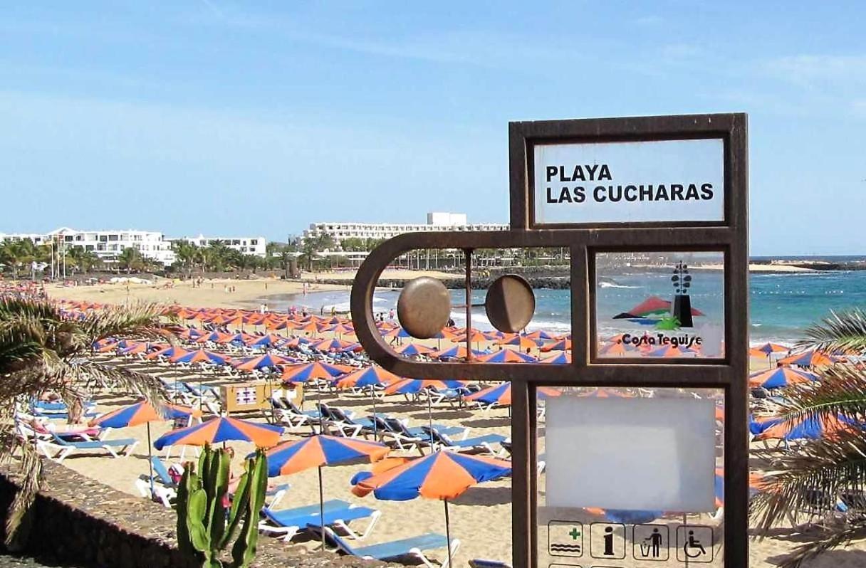 Marina Beach-Apartamentos Tahiche Costa Teguise Eksteriør billede