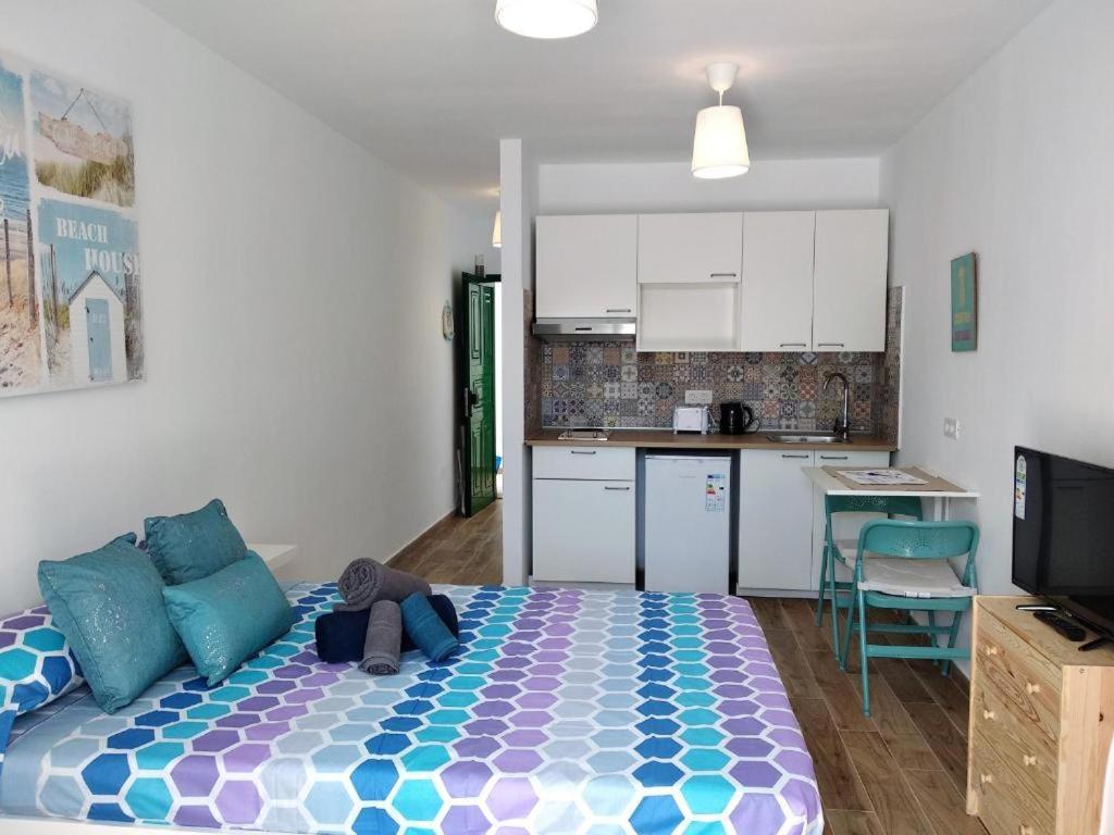 Marina Beach-Apartamentos Tahiche Costa Teguise Eksteriør billede