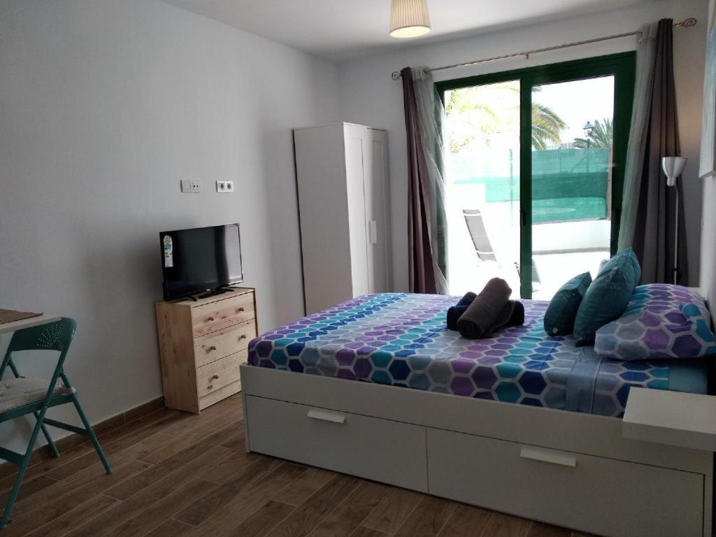 Marina Beach-Apartamentos Tahiche Costa Teguise Eksteriør billede
